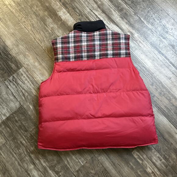 Pendleton Vest Mens 2XL Wool Reversible Button Snap Plaid USA Hunting - Picture 6 of 8